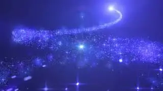 Blue Classic Trails ~Space Wallpaper~ 4K Longest FREE Motion Background HD AA-vfx