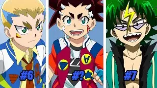 What is the ranking of the Legends in Beyblade Burst Surge #1?