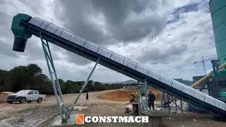 CONSTMACH MOBICOM Series Mobile & Compact Concrete Batching Plant