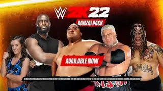 Let's start trying WWE 2K22 Banzai Pack DLC