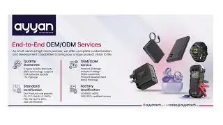 End-to-End OEM/ODM Services. I Ayyan Innovations.