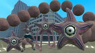 NEW EVOLUTION OF ROBLOX HUNGRY STAR FISH SEA MONSTER PHASE 2  & INNYUME SMILEY'S in Garry's Mod!!