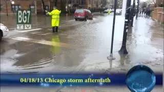 04/18/13 Chicago storm aftermath