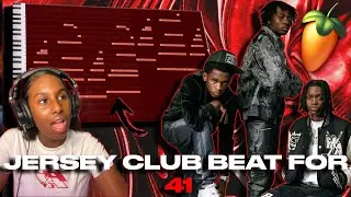How To Make a Jersey Club Beat For 41