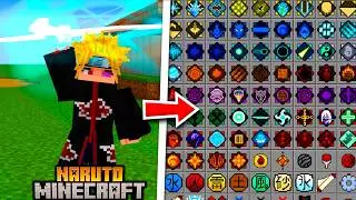 ESSA &Eacute; A MELHOR ADDON Naruto White PARA MINECRAFT 1.21.120 &ndash; varios jutsu e sistema customiza&ccedil;&atilde;o
