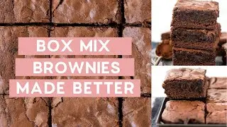 How to make box brownies better