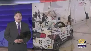 Kash Singh has a lucky donut for the Pikes Peak Hill Climb