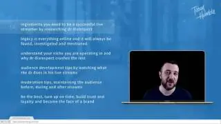 dr disrespect course for twitch.tv audience development
