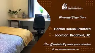 Student Accommodation Bradford | Horton House Video Tour | Universal Student Homes #studentliving
