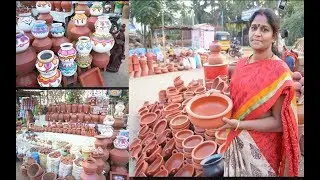 மண்பானை வகைகள் பார்க்கலாம்  வாங்க |Mud Pot Varieties in Tamil