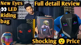 || LOY LED 😍Eyes Display🎒Backpack || Riding LED bag Unboxing || New led bag unboxing