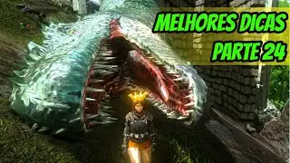 Melhores Dicas de ARK MOBILE Parte 24 | Como Domar um GIGA com ARMADILHA