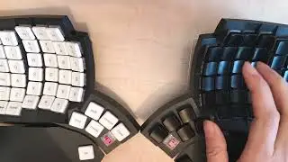 MoErgo Plum Blossom vs MoErgo Cherry Blossom -  quick sound impression   #moergo_community