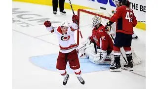 Carolina Hurricanes' Brock McGinn talks about his Game 7 game-winner