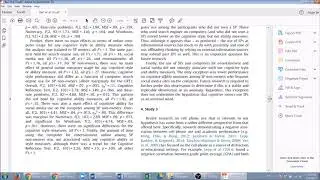 Lecture - how to search key article and give a summary