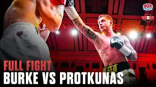 Micky Burke vs Dmitri Protkunas | FULL FIGHT | Burke overcomes leg injury to win tough fight 🔥