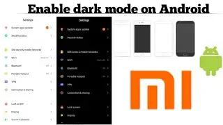 How to enable dark mode on any Redmi phones | Dark theme on Xiaomi devices | Techno Logic | 2020