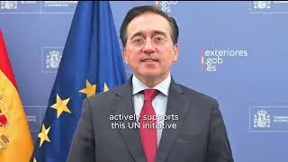 Spanish Minister for Foreign Affairs commends the 2025 Co-Honorees