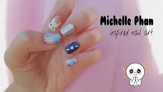 Michelle Phan inspired nail art 💦
