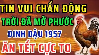 Tin Vui Chấn Động: Đinh Dậu 1957 Từ Nay Đến Tết Bất Ngờ Được Thần Tài Ban Lộc, Thưởng Vàng Ban Phúc