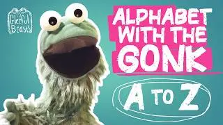It&rsquo;s the letters A to Z! &ndash; Alphabet with the Gonk &ndash; Gleeful Beasts