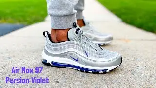 Распаковка и примерка Air Max 97 в цвете &laquo;персидский фиолетовый&raquo; / &laquo;фиолетовая пуля&raquo; 2021 года