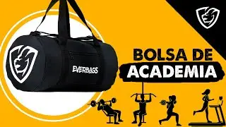 Bolsa de academia Preta - Mala