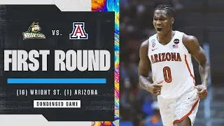 Arizona vs. Wright State - First Round NCAA tournament extended highlights