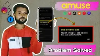 You Can Only Upload Lossless audio files Such as Wav Or FLAC Problem Solved| Amuse Problem Solved