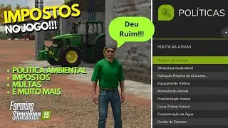 NOVO MOD OBRIGAT&Oacute;RIO! Impostos, Leis e Burocracia na Fazenda! | Red Tape FS25 #25