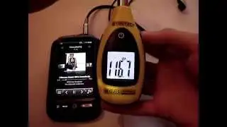 Shure SE530 SPL dB test amazing loud - Sound Isolating Earphones