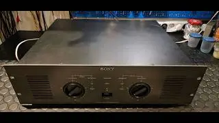 SONY SRP-P26 poweramplifer studio from 1997' high fidelity -test- sale on ebay 