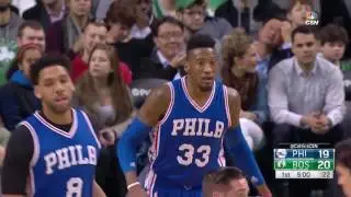Robert Covington vs Boston Celtics 15.02.2017 (18Pts)