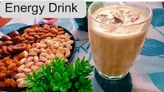 Energy Drink | No Sugar Healthy Smoothie | Smoothie Recipe by Cook with Gurmeet
