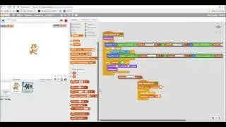 Scratch (урок 13 - игра КОТ и МЫШЬ)