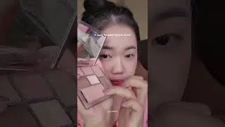 eyeshadow pake jari (4 shades ver) #eyeshadow #monolidmakeup #makeuptips #makeupforbeginners