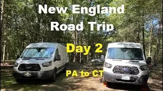 New England Road Trip Day 2 PA to Black Rock State Park CT