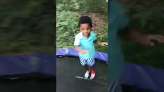 Monster dad playing with us