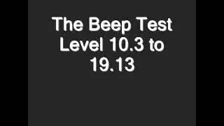 Beep Test Full (Level 1-1 to 21-16)