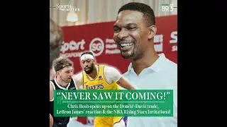 Sports Minutes: 2-time NBA Champion Chris Bosh opens up on the Dončić-Davis trade,  LeBron James&rsquo;...