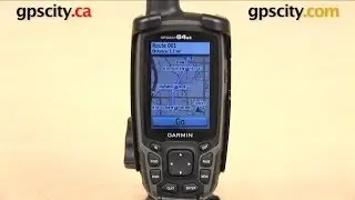 Garmin GPSMAP 64 Series: Creating a Route with GPS City