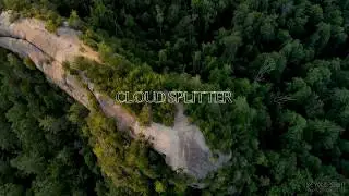 Red River Gorge - KY - Aerial View - Cloud Splitter