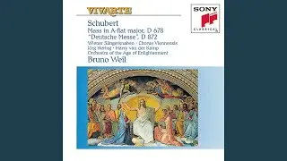 Mass in A-flat Major, D 678 (Second Version); for four solo voices, mixed chorus, organ and...