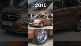 FORD EDGE Car Models Evolution #viral