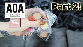 AOA Single Eyeshadow Swatches | Part 2