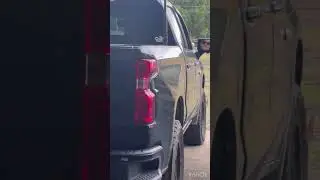 Chevy hooking up to the D035 hitch on the Caravan