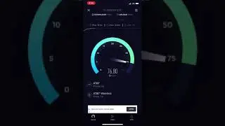 AT&T LTE SpeedTest South Arlington, Texas Debbie Lane heading West to entering Mansfield, Texas :)))