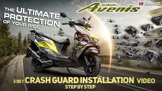 Установка защитного кожуха SUZUKI AVENIS 3 в 1 #HTEXHAUST