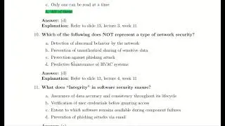 NPTEL Introduction To Internet of Things(IOT) and Industrial IOT || Week 11 ||2025