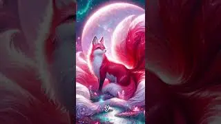 Красная девятихвостая лиса #shorts#short#fox#тотем